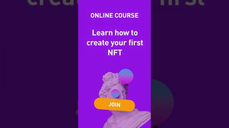 CREATE YOUR FIRST NFT! link in comments