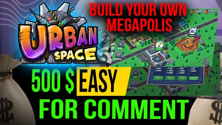 NFT GAMES – BUILD YOUR MEGAPOLIS EASY $500 AT THE START