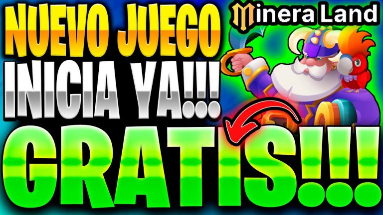 NUEVO JUEGO NFT PAGANDOINICIA GRATIS en MINERALAND NFTEl NUEVO JUEGO NFT MAS RENTABLE?!!!