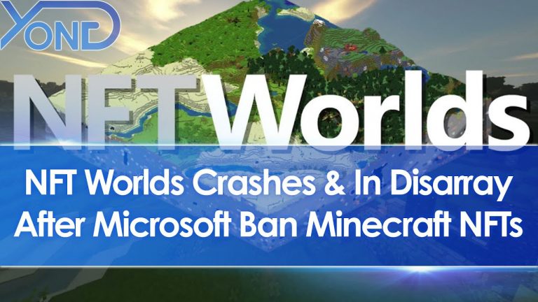 After Microsoft’s Ban Of Minecraft NFTs, NFT Worlds Crashes & Is In Disarray