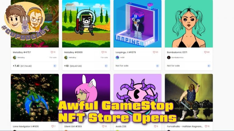 Awful GameStop NFT Marketplace Opens