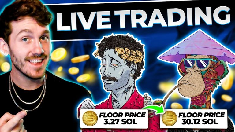 FLIPPING NFTs FRIDAY! FINDING THE NEXT 100X NFT LIVE! TRADING SOLANA NFTs | Jerzy NFT