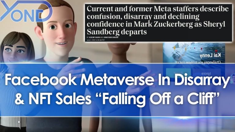 Facebook Metaverse In Disarray & NFT Sales Are “Falling Off A Cliff” According To Reports