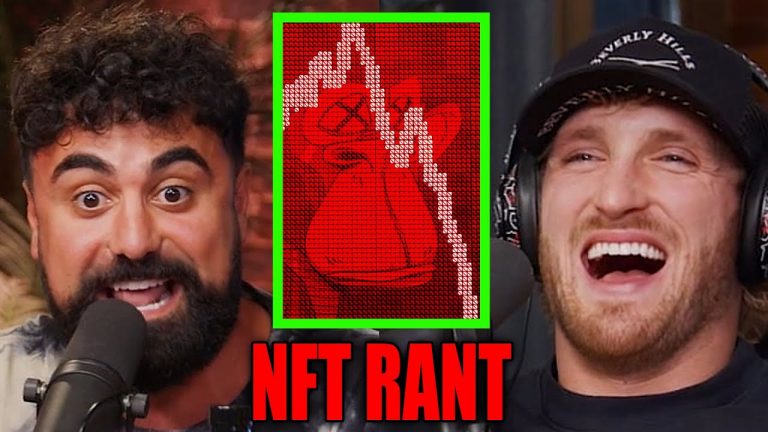 GEORGE BASHES LOGAN PAUL FOR NFT OBSESSION