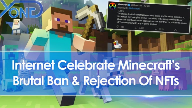 Internet Celebrate Minecraft’s Brutal Ban & Rejection of NFTs