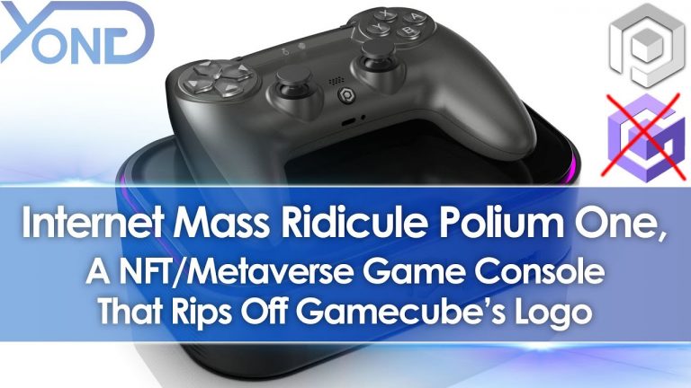 Internet Mass Ridicule Polium One, A NFT/Metaverse Game Console That Rips Off Gamecube’s Logo