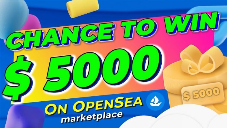 NFT GIFT BOX CHANCE TO WIN $5000 ON OPENSEA MARKETPLACE