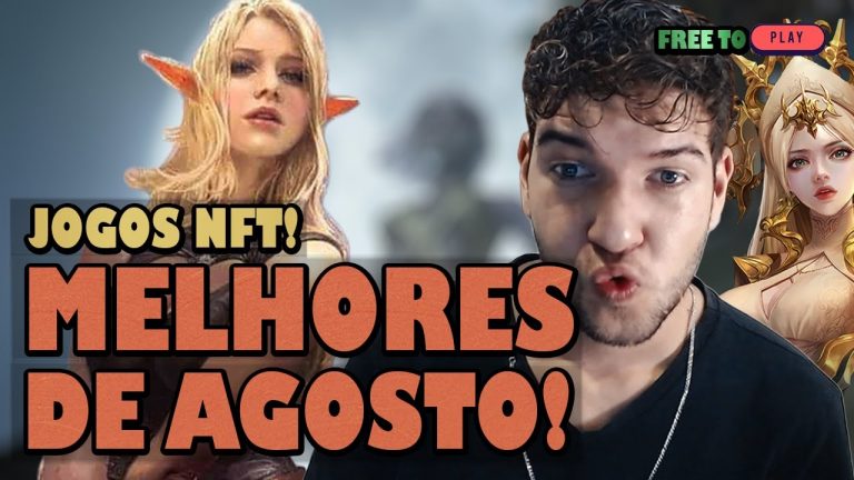 NOVOS JOGOS NFT em AGOSTO! Os Melhores.