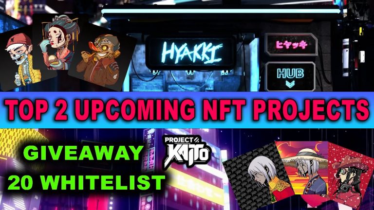 2 TOP NFT Upcoming Projects Kaito & Hyakki + giveaway 20 Whitelist spots + free mint nft