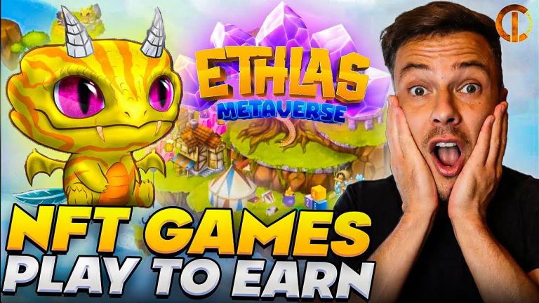 NFT Games Play To Earn | Ethlas Metaverse Tutorial | Ethlas Play To Earn