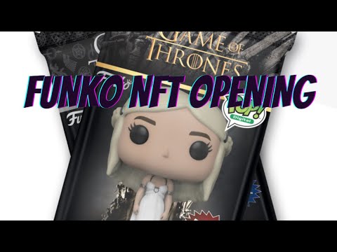 Funko NFT Game of Thrones pack opening.