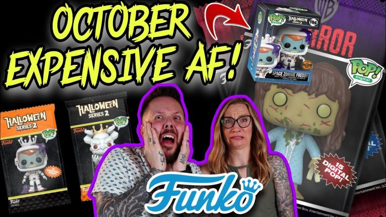 HORROR FUNKO NFT POP | OCTOBER EXPENSIVE AF | HALLOWEEN FREDDY FUNKO NFT POPS | NFTS