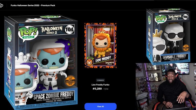 Halloween Freddy Funko NFT Pack Opening!