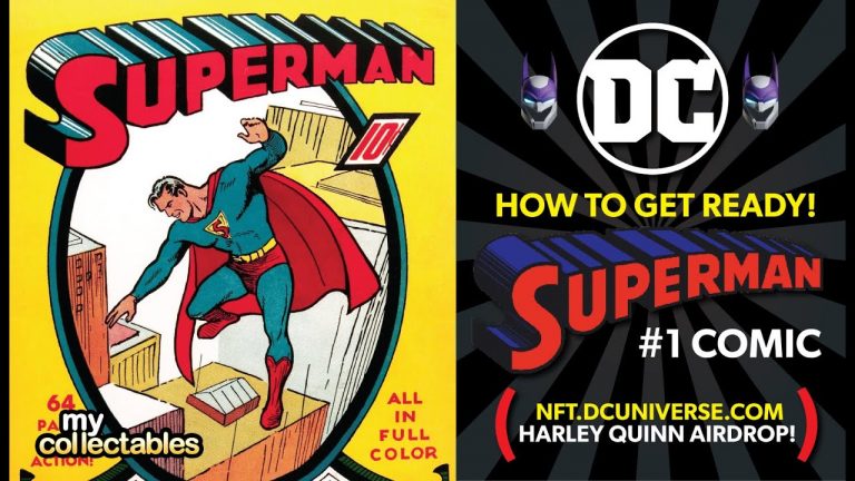 How to Get Ready for Superman 1 DC NFT Comic Drop! Sign Up! KYC and Add Funds!