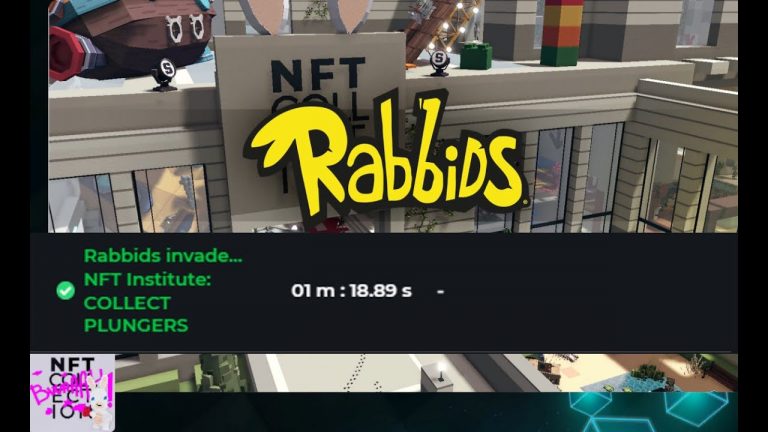 Rabbids invade.. NFT Institute Plungers 1.18