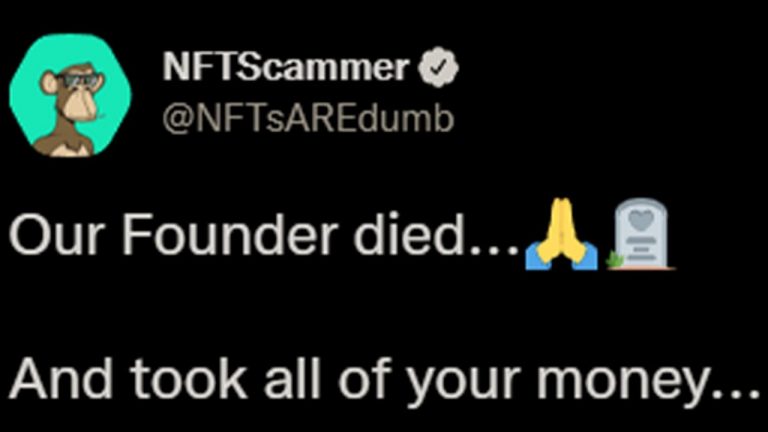 The Dumbest NFT Scam Excuse