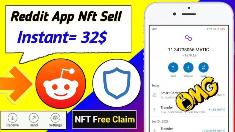 32$ instant Reddit App Free Nft Claim || Reddit NFT Sell Process || New Airdrop