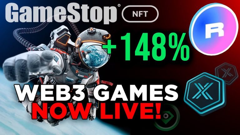 Gamestop NFT Marketplace Launches web3 Games | $RARI Skyrockets + $IMX Analysis