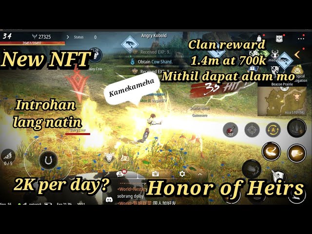 HONOR OF HEIRS- NEW NFT | NEW FREE TO PLAY TO EARN | REVIEW | PAG DI ALAM GG SA CLAN/GUILD