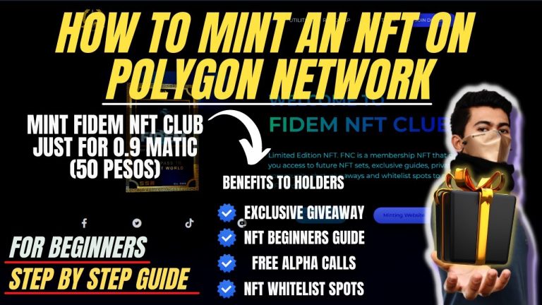 How To Mint an NFT on Polygon | Mint Fidem NFT Club