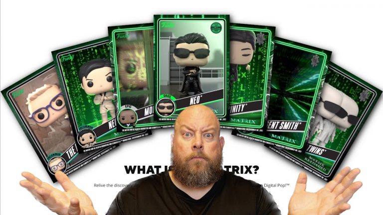 I spent $240 on THE MATRIX Funko Pop NFT packs + Did I get the GRAIL ???