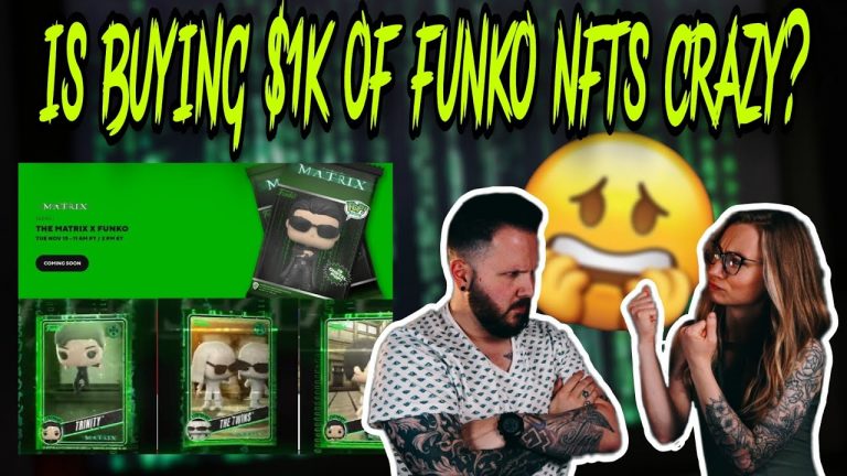 IS BUYING $1K IN FUNKO NFTS CRAZY? | MATRIX FUNKO NFT DROP | FUNKO POP