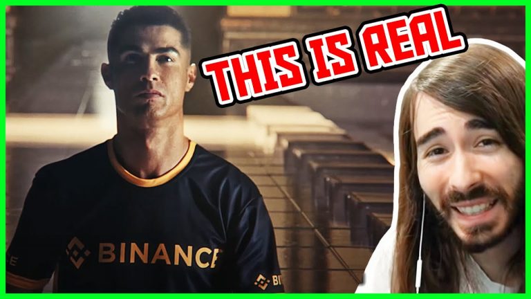 Moistcr1tikal reacts to Cristiano Ronaldo x Binance: The NFT Collection