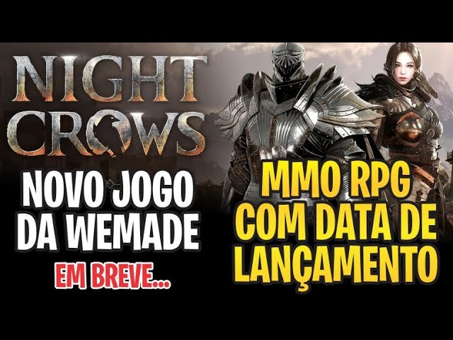 VOCÊ PRECISA ASSISTIR ESSE VIDEO! NIGHT CROWS MMORPG NFT 2023