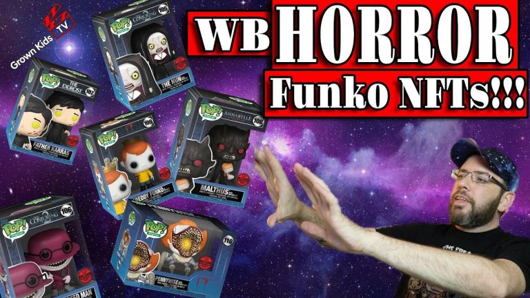 WB Horror Funko NFT Pack Opening! 8 Packs! What Hits do we get???