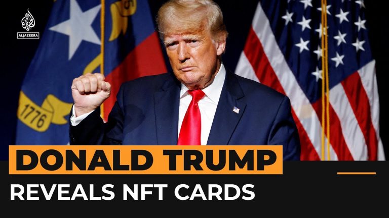 Donald Trump unveils NFT collection | Al Jazeera Newsfeed