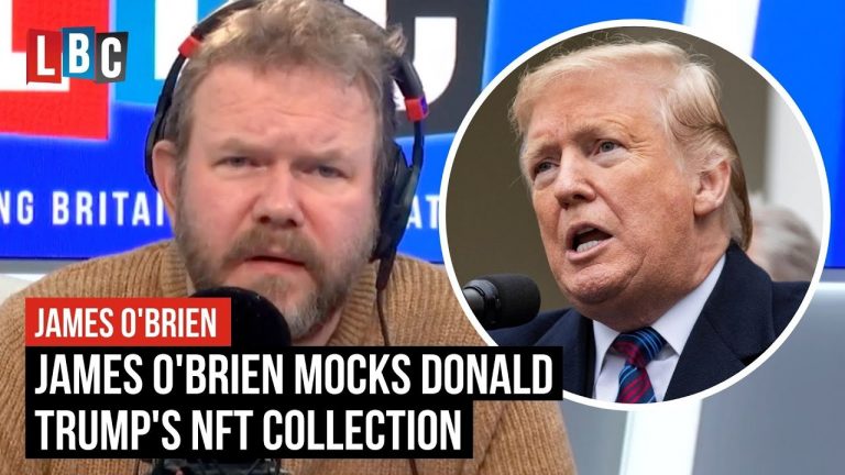 James O’Brien mocks Donald Trump’s NFT collection