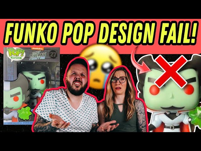 FUNKO POP DESIGN FAIL | WHAT HAPPENED TO VLAD PLASMIUS NFT FUNKO POP! | DANNY PHANTOM FUNKO POPS