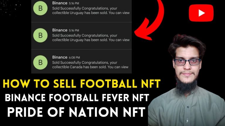 How to Sell Binance Football Fever NFT | PRIDE OF NATION NFT | Binance NFT | Sell Process