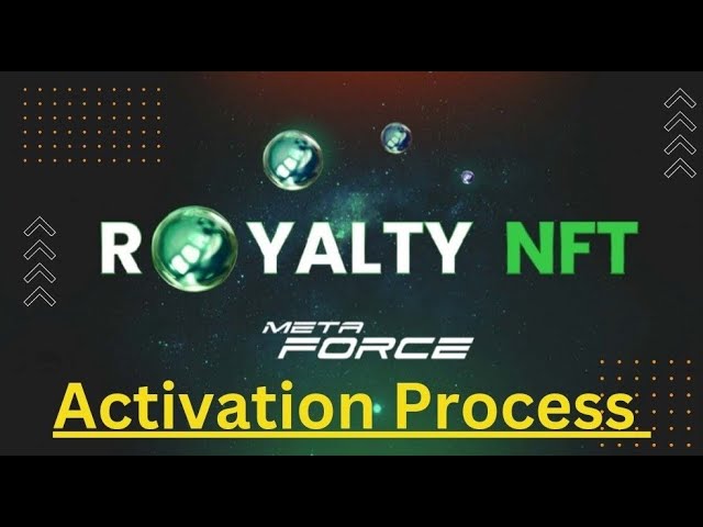 Meta Force Royalty NFT Activation Process.