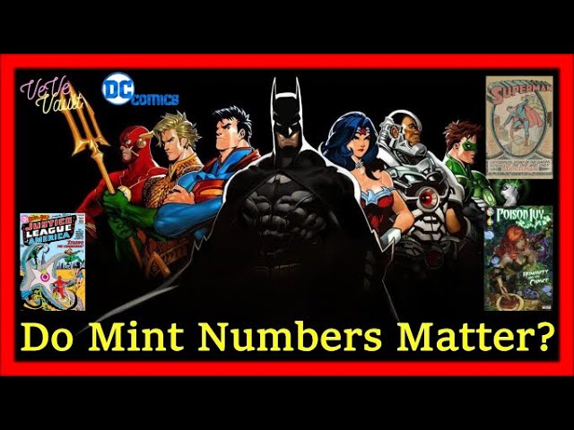 NFT Comics Do Mint Numbers Matter? + How To Look Up Token IDs on DC Marketplace & Uncommon DC Comics