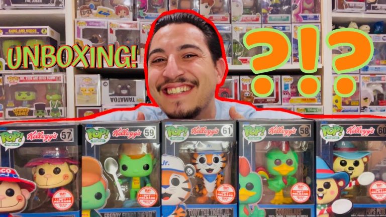 Unboxing Funko NFT Kelloggs Series 1 Physical Redemption Set!