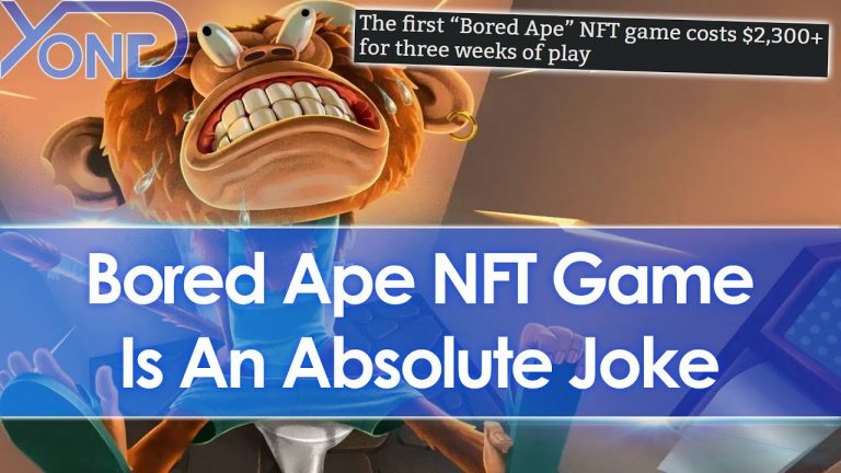 Bored Ape Yatch Club NFT Game Is An Absolute Money Grifting Joke