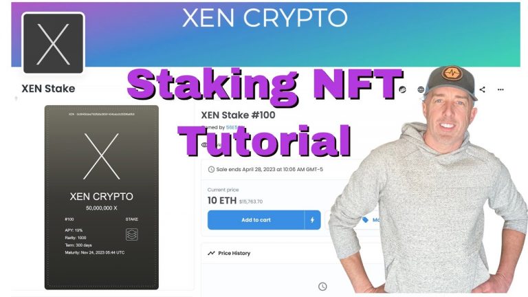 How 2 Mint Xen Staking NFT – minting and OpenSea tutorial