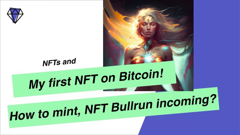 I minted my first NFT (Ordinal) on BITCOIN! How to do it? Breakthrough for Bitcoin adoption?