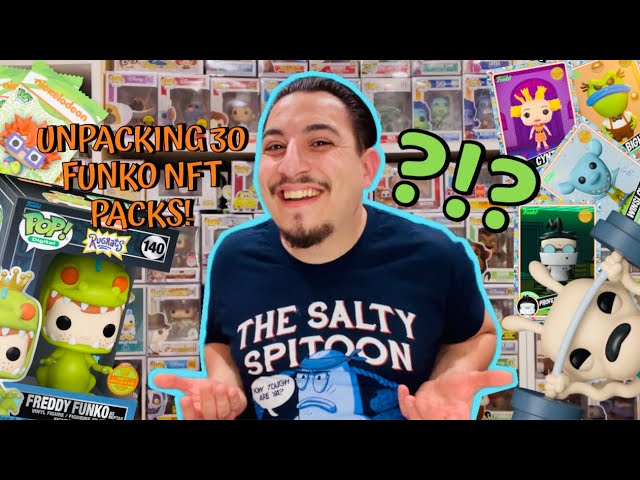 Opening Nickelodeon Series 2 Funko NFT Packs | Physical Redemptions | PULLS?!