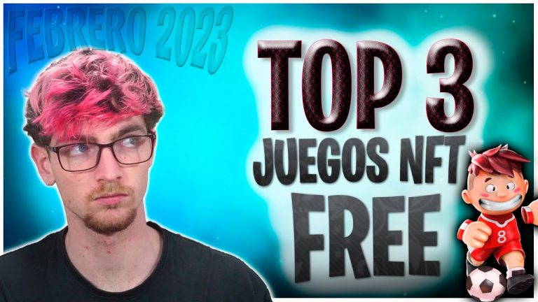 TOP 3 MEJORES JUEGOS NFT GRATIS PARA GANAR DINERO SIN INVERTIR | Febrero 2023