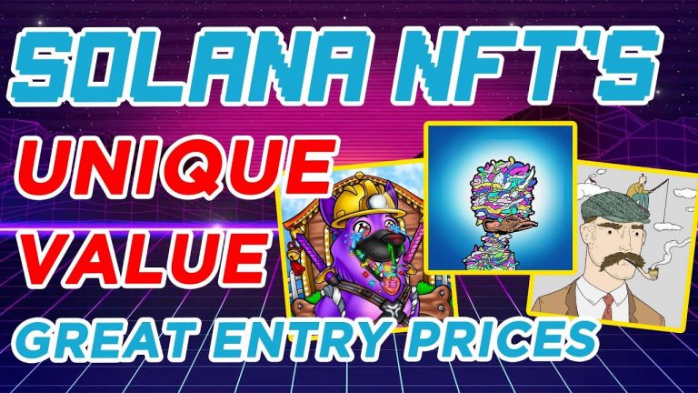 Top 3 Solana NFT’s with Unique Value to Holders