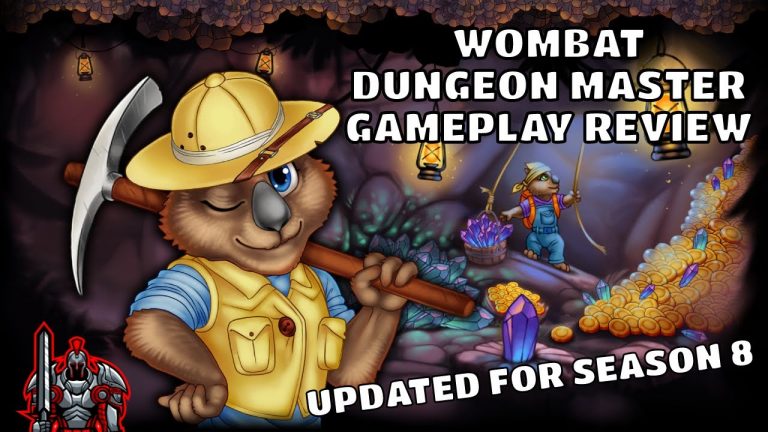 Wombat Dungeon Master NFT Game Review | Updated for Season 8 | WAX and EOS Blockchains