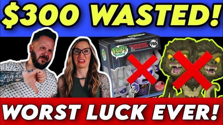 $300 WASTED! | WORST LUCK EVER! DUNGEONS AND DRAGONS FUNKO NFT POP