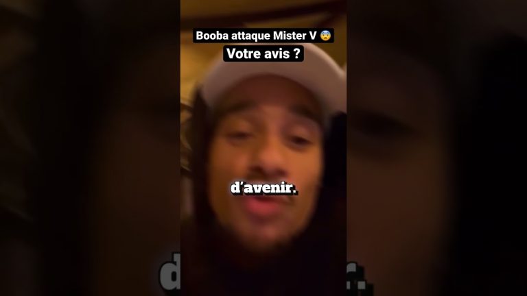 BOOBA ATTAQUE MISTER V (ARNAQUE NFT) (Votre avis ?) shorts drama booba misterv