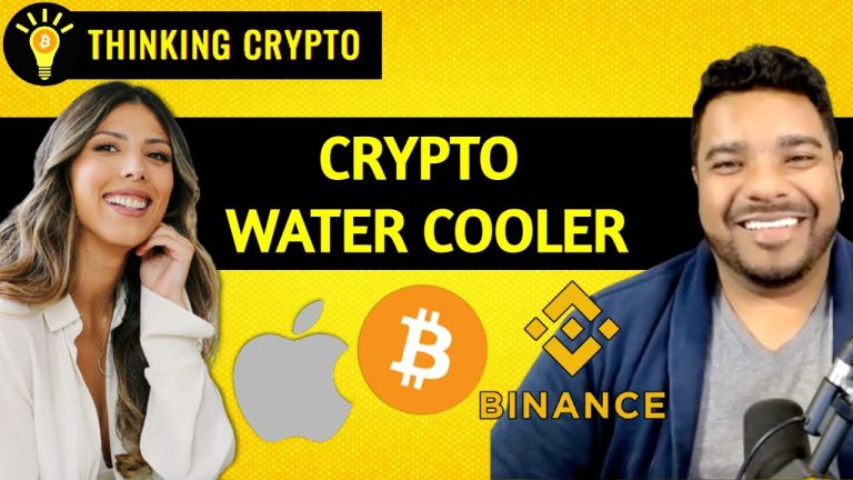 Crypto Water Cooler: Bitcoin Stablecoin, Apple BTC Whitepaper, Amazon NFT, DeFi, Binance Ep. 001