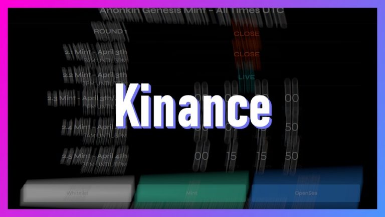 Kinance – New token ($KIN) with NFT utility with interesting approach to game and utility!