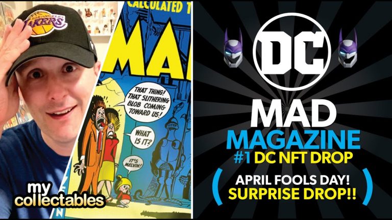 MAD Magazine 1 Surprise Comic Drop April 1st on DC NFT! UNLIMITED!