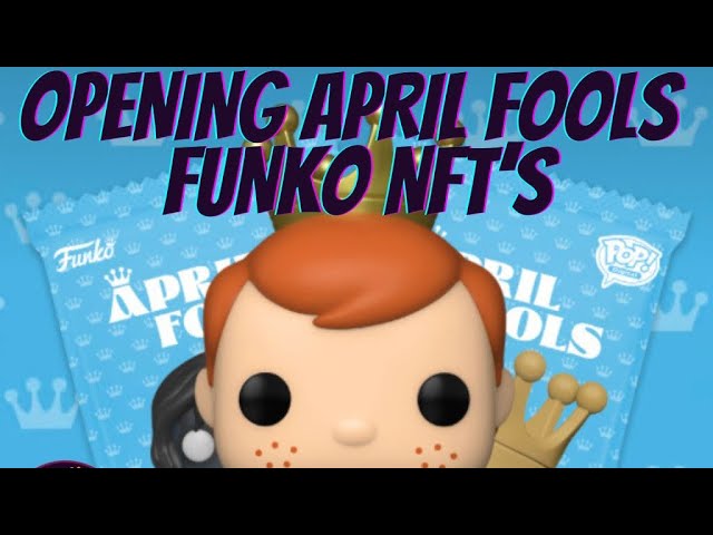 Opening 3 Premium and 5 standard April Fools Funko NFT Packs