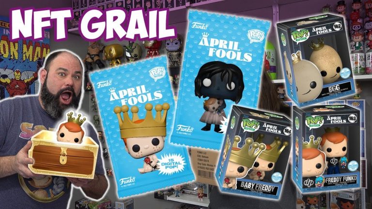 RIPPING 12 FUNKO NFT APRIL FOOLS PACKS | GRAIL IS HIT!